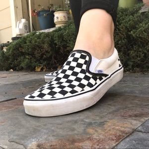 Checkered Vans